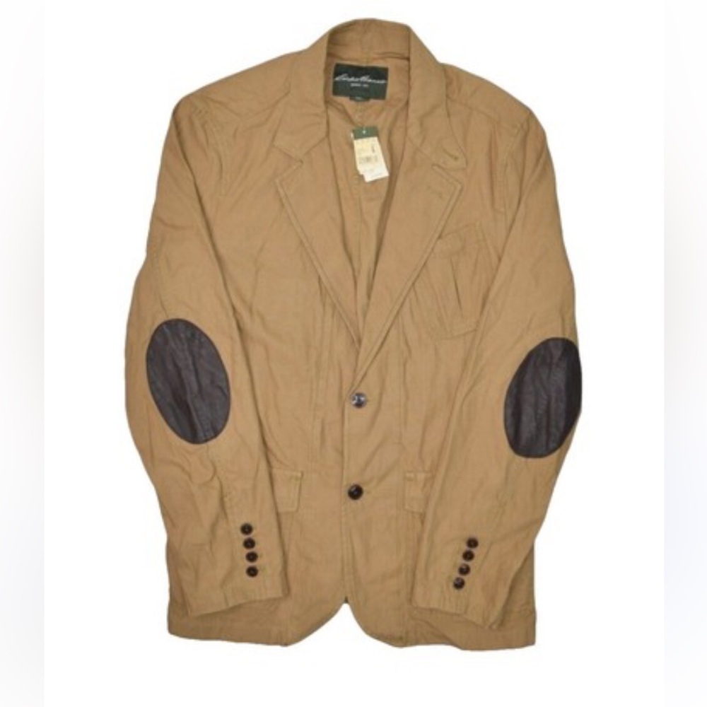 Eddie Brauer Blazer with Black Elbow Patches Size Large